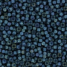 Miyuki rocailles Perlen 11/0 - Fancy lined stormy 11-2256